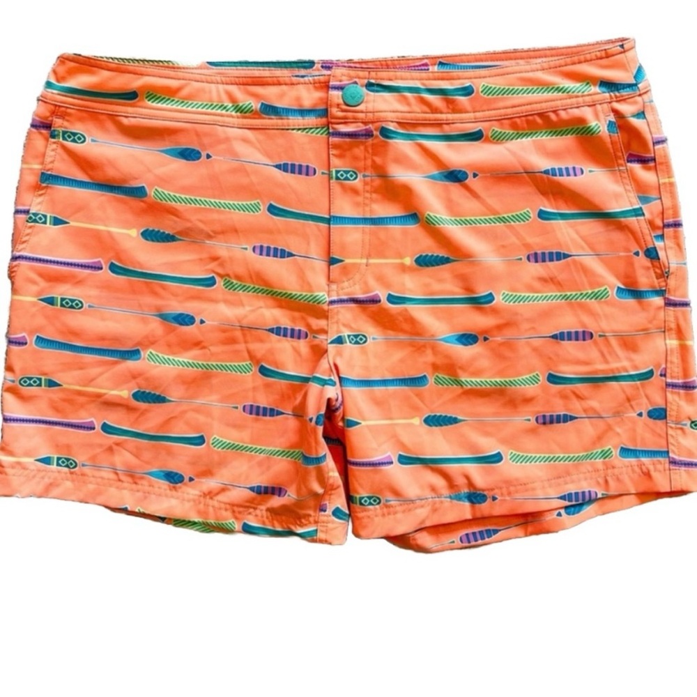 Chubbies Vibrant Orange Swim Trunks XXL